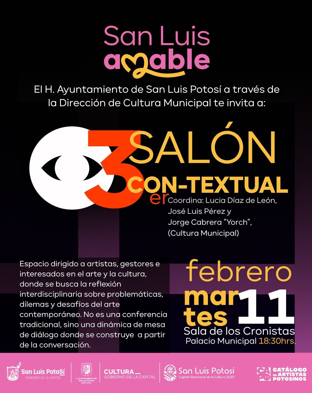 La Dirección de Cultura Municipal presenta Salón Con-textual, espacio para creadores y artistas