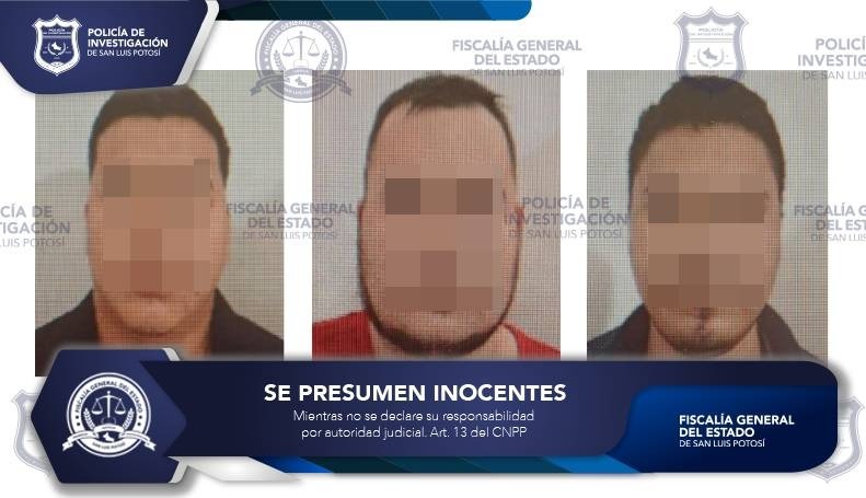 PDI cumplimenta orden de aprehensión contra tres hombres imputados por homicidio en Rioverde