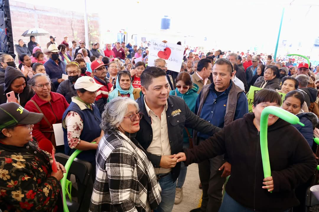 Ricardo Gallardo mejorará la vida de las familias de charcas con más apoyo