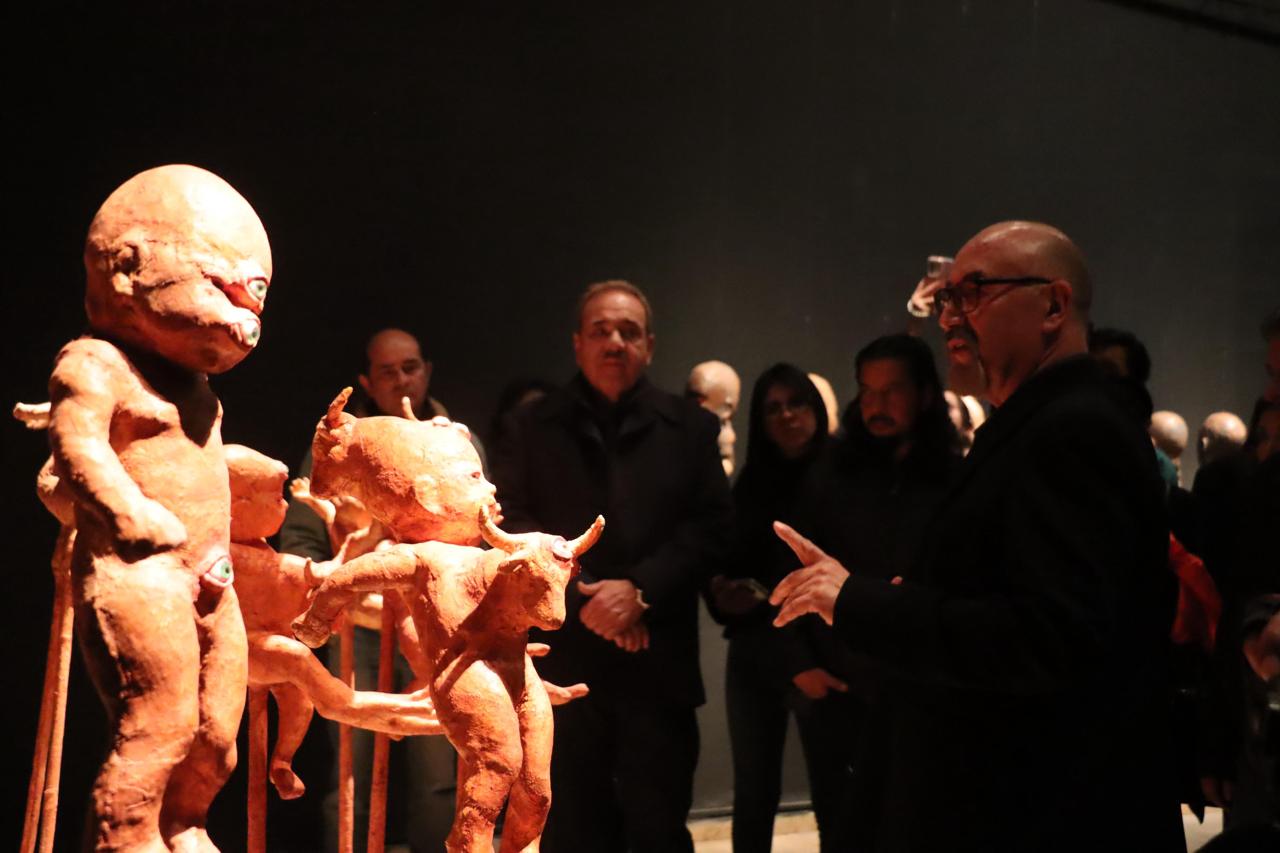 SECULT inaugura con éxito “transmutaciones” en el Museo Federico Silva