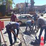 <strong></noscript>En preparación a Semana Santa, el Gobierno de la Capital realiza reparaciones en vialidades del Centro Histórico</strong>