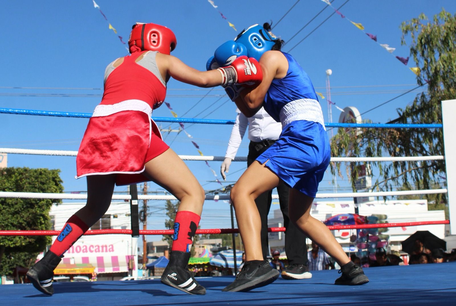 Gobierno desarrolló con éxito el torneo de box de los barrios en el Saucito