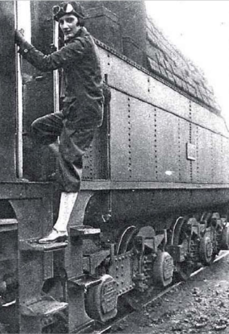 Las mujeres en el ferrocarril