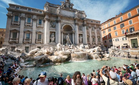 La Fontana di Trevi recauda casi 1,5 millones de euros al año para proyectos sociales