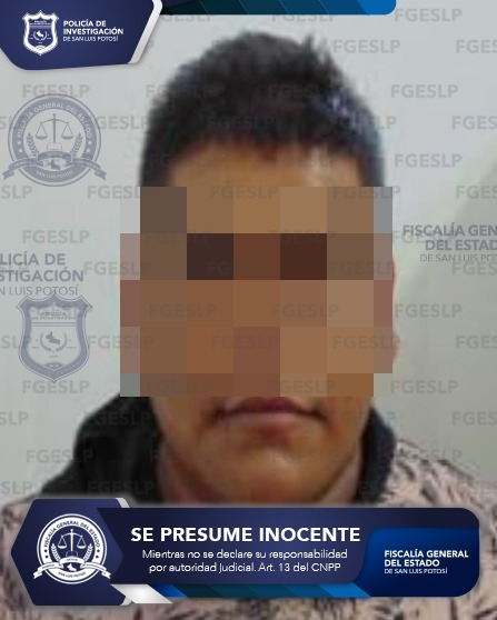 Personal de fiscalía cumplimenta mandato en contra de Felipe “N” por secuestro agravado en SLP