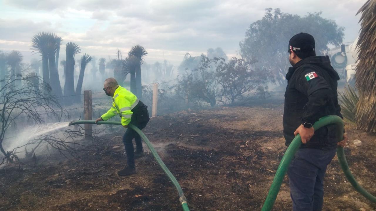 Protección Civil de Soledad de Graciano Sánchez emite medidas preventivas para evitar incendios