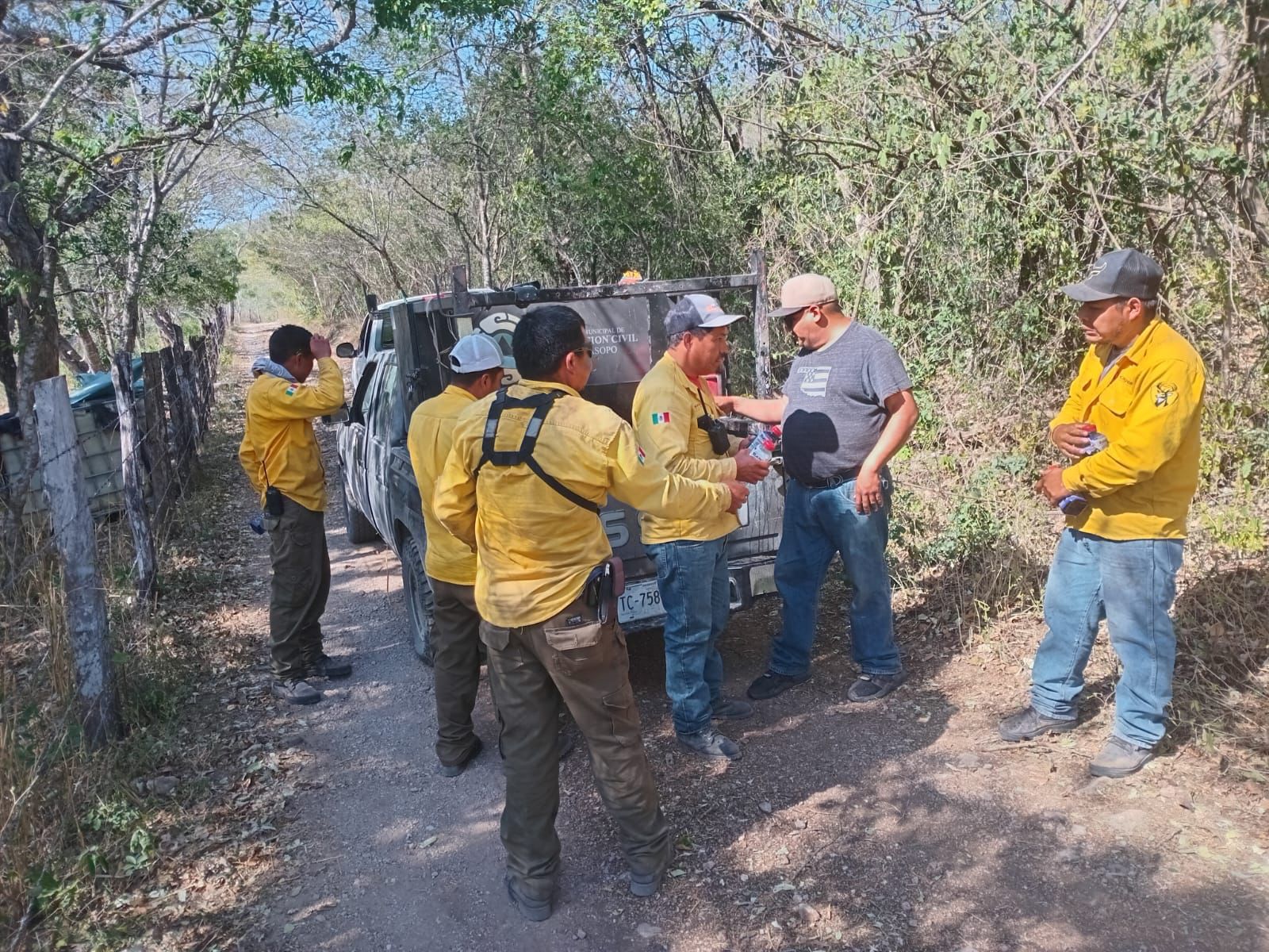 Autoridades de los tres niveles de gobierno avanzan en el combate a incendios forestales